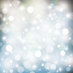 Glittering Abstract Bokeh Lights Background
