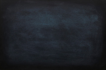 Blank chalk rubbed out on blackboard or chalkboard texture. clean school board for background or copy space for add text message.