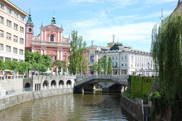 Historic city center of ljubljana
