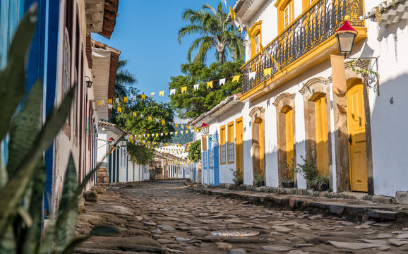 Historical centre of Paraty in Brazil