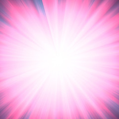 Pink Abstract Star Burst Background