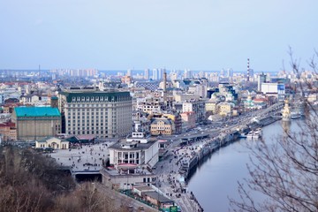 view of paris from eiffel tower