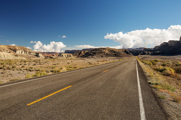 Beautiful view in the Valley of Gods