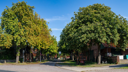 Die Röddenser Dorfstraße 