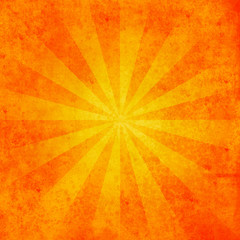 Abstract Starburst On Grunge Background