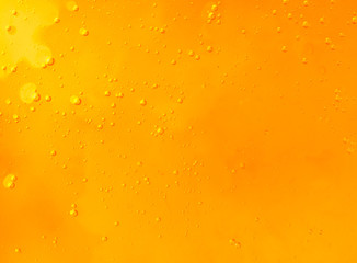 Honey background with air bubbles. Place for text