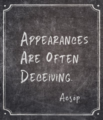 often deceiving Aesop