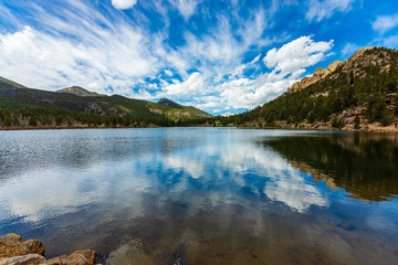 Fototapeta premium Lily Lake Reflection