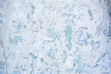 Painted concrete wall