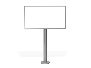 Bigboard empty pattern 3d rendering