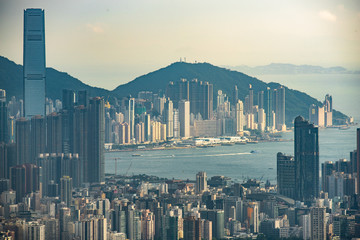 sky scraper building, Hong Kong cityscape