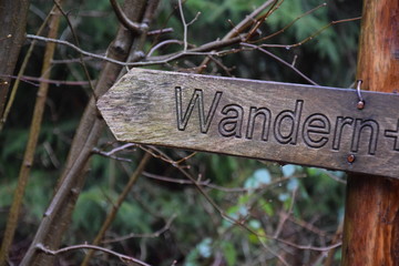 Wander nature hiking tour adventure