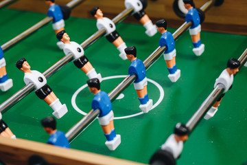 foosball table soccer .sport teame football players