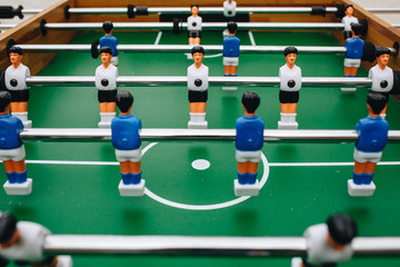 foosball table soccer .sport teame football players