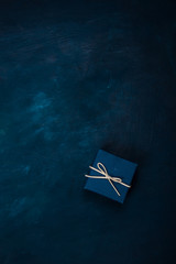 dark blue background with subtle streaks of light shade