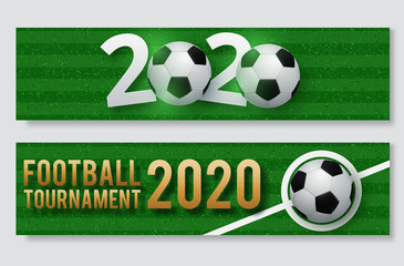 Vector design banner web template for sport event