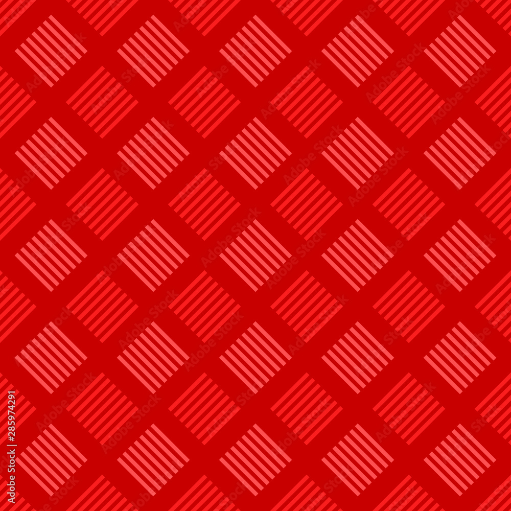 Poster abstract seamless square pattern background design - colored vector graphic