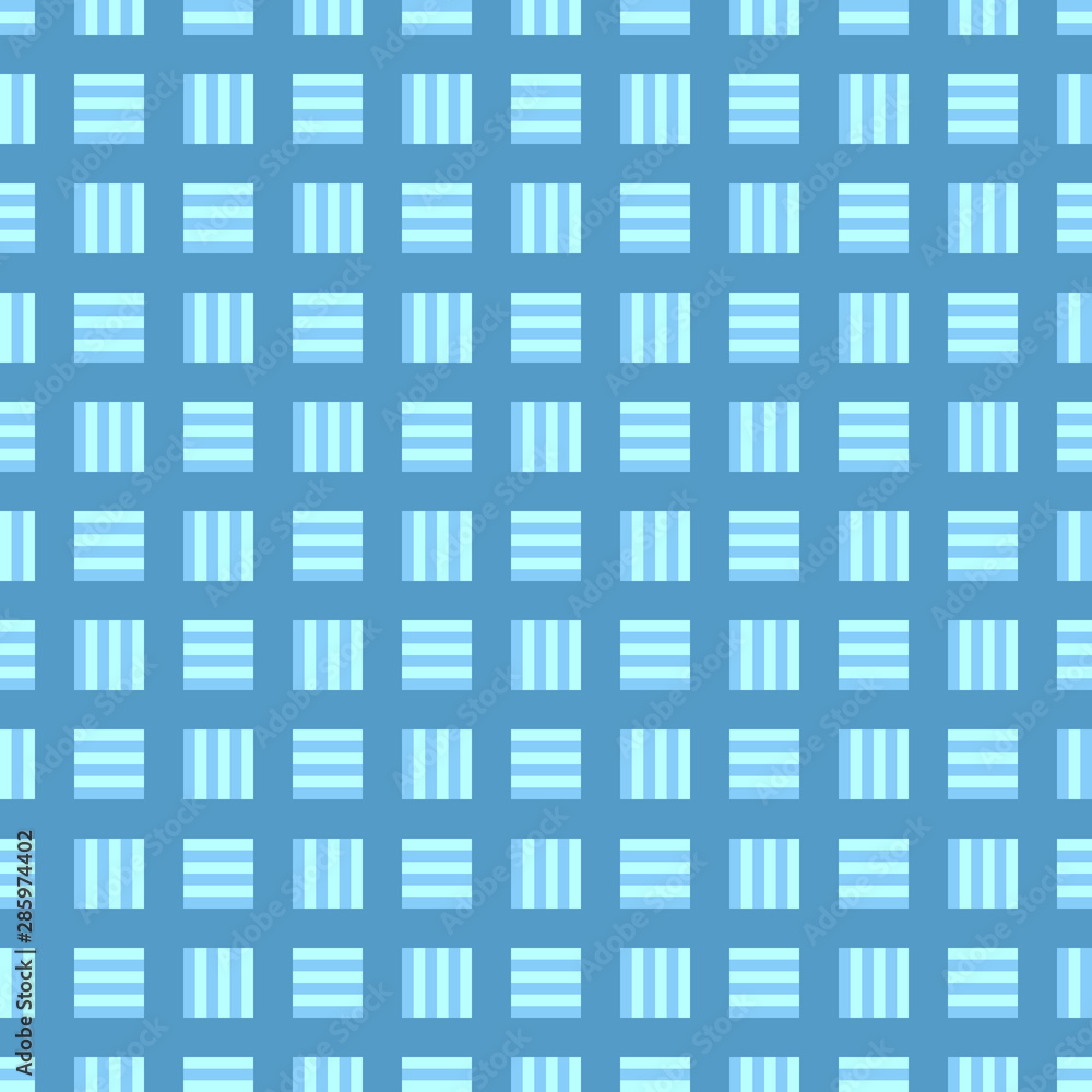 Poster abstract repeating pattern - vector square background illustration