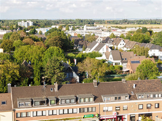 Aerial view of Grevenbroich in Germany