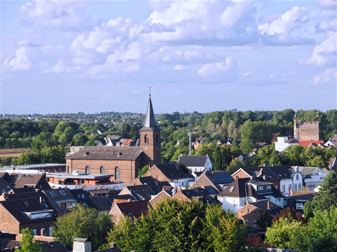 Aerial view of Grevenbroich in Germany