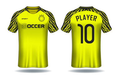 Soccer jersey template.sport t-shirt design.	