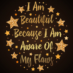 Hand drawn motivation, inspiration phrase. Isolated print.