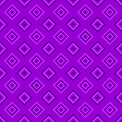 Seamless geometric square pattern design background - colored vector graphic