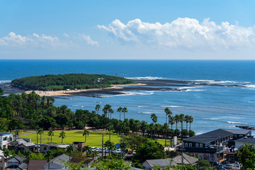 [宮崎県]青島海岸の風景