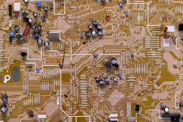 Tan Circuit Board