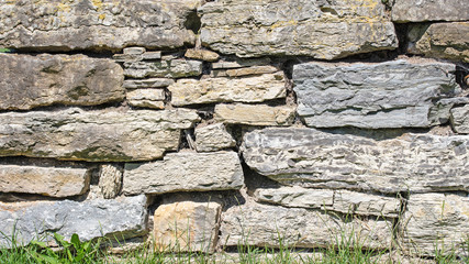 Natursteinmauer, Trockenmauerwerk