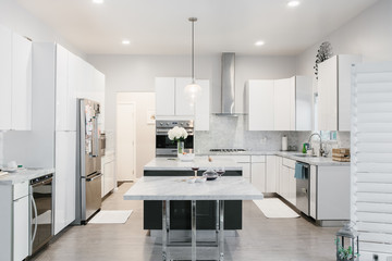 interior of modern kitchen