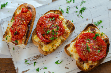 Healthy breakfast at home.