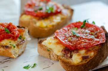 Healthy breakfast at home.