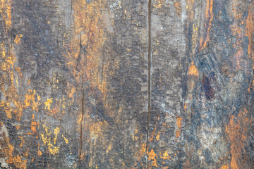 Old Weathered Bluish Cracked Wood Texture