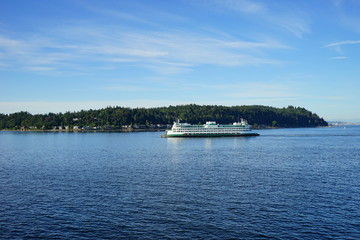 The landscape of puget sound at seattle