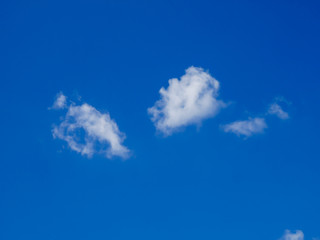 Sky and white clouds