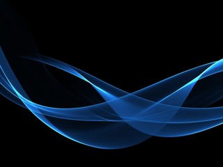 Abstract Business Soft Blue Wave Template Brochure Flyer Background