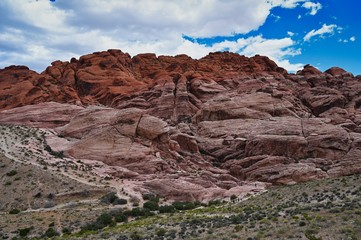 Red Rock Canyon with Sky