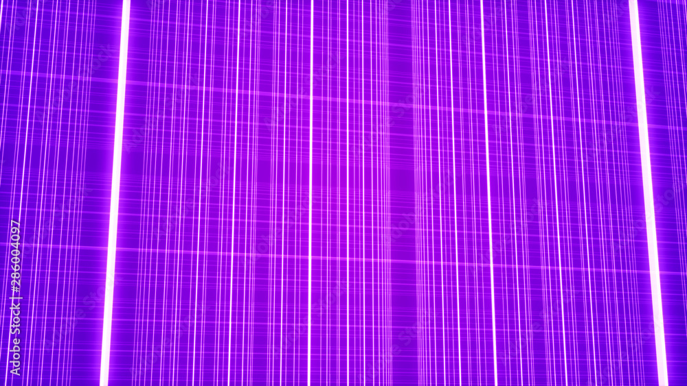 Poster background with illusion of infinity with many lines. abstract futuristic background. 3d rendering.
