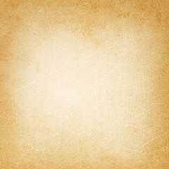 Old paper texture, vintage, retro, grunge, for design, place for text, rough, stains, scratches, streaks, beige, brown