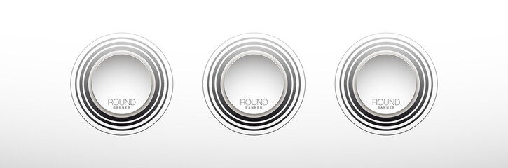 Fototapeta premium 3 components chart make up something. Modern business circle infographics three options banner. Vector layout piece chart workflow. 3 piece diagram number component. Three step up options web design