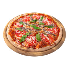 Tasty hot italian pizza