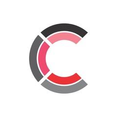 C letter logo design vector