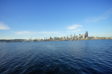 The landscape of puget sound at seattle