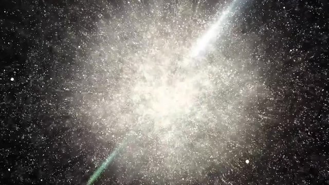 Animation of first ever observed black hole (no audio), 2019