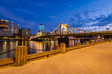 Blue Hour from the Allegheny Landing