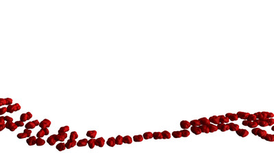 following hearth white backround