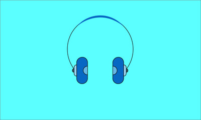 logo hedphone blue sound