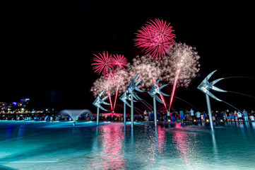 Fireworks in Cairns -ケアンズフェスティバル花火-