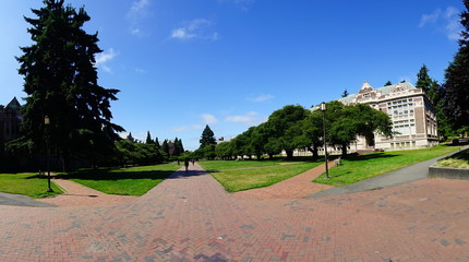 Building of University of Washington at Seattle	